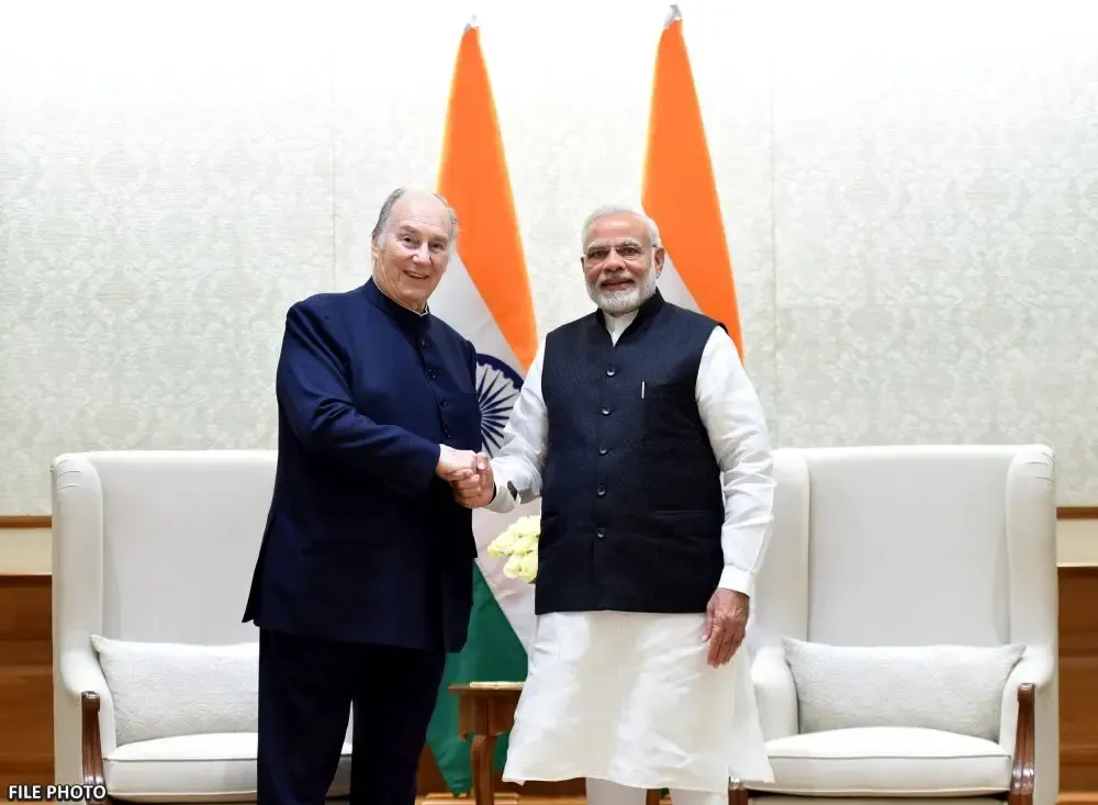 PM Modi Expresses Grief Over the Loss of Renowned Philanthropist Prince Karim Aga Khan