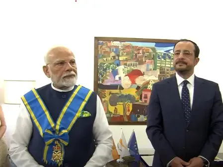Why was PM Modi awarded Cyprus' highest honour?
