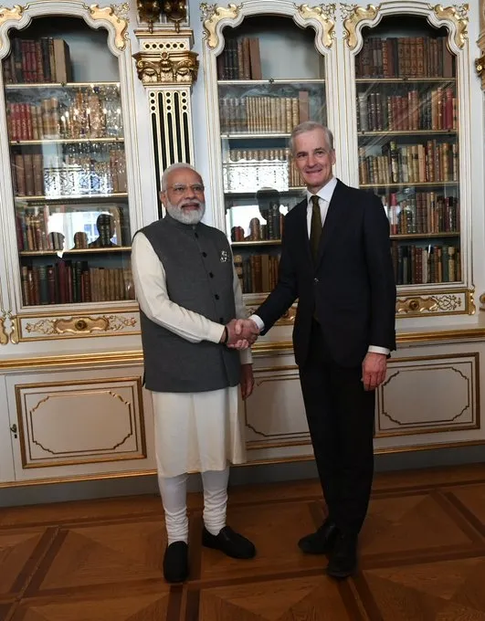 Did PM Modi Congratulate Norwegian Leader on His Re-Election?