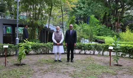 How is PM Modi Expanding the 'Ek Ped Maa Ke Naam' Initiative Globally?