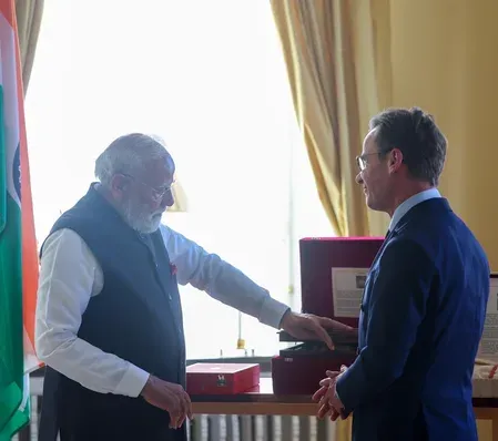 PM Modi receives Royal Order of Polar Star in Sweden, first Asian leader honoured
