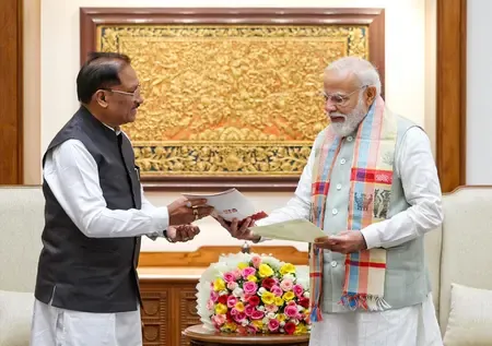 PM Modi and Chhattisgarh CM Chart Vision for Bastar's Future Post-Maoism