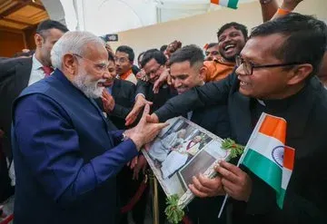 Modi thanks Indian diaspora in Italy for Rome welcome amid bilateral talks