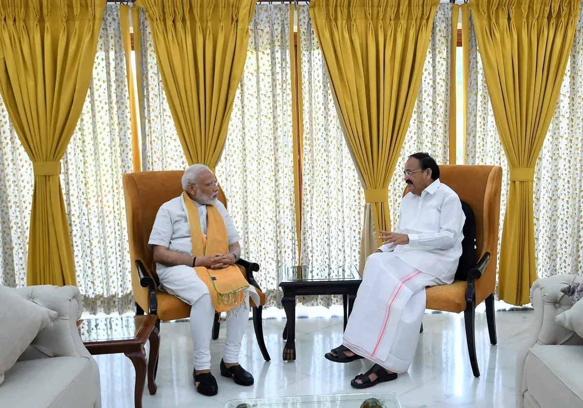 PM Modi wishes Venkaiah Naidu on 76th birthday, hails rural and national service