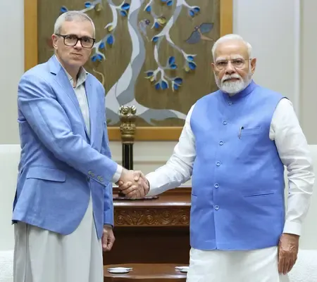 PM Modi Sends Warm Birthday Wishes to J&K CM Omar Abdullah