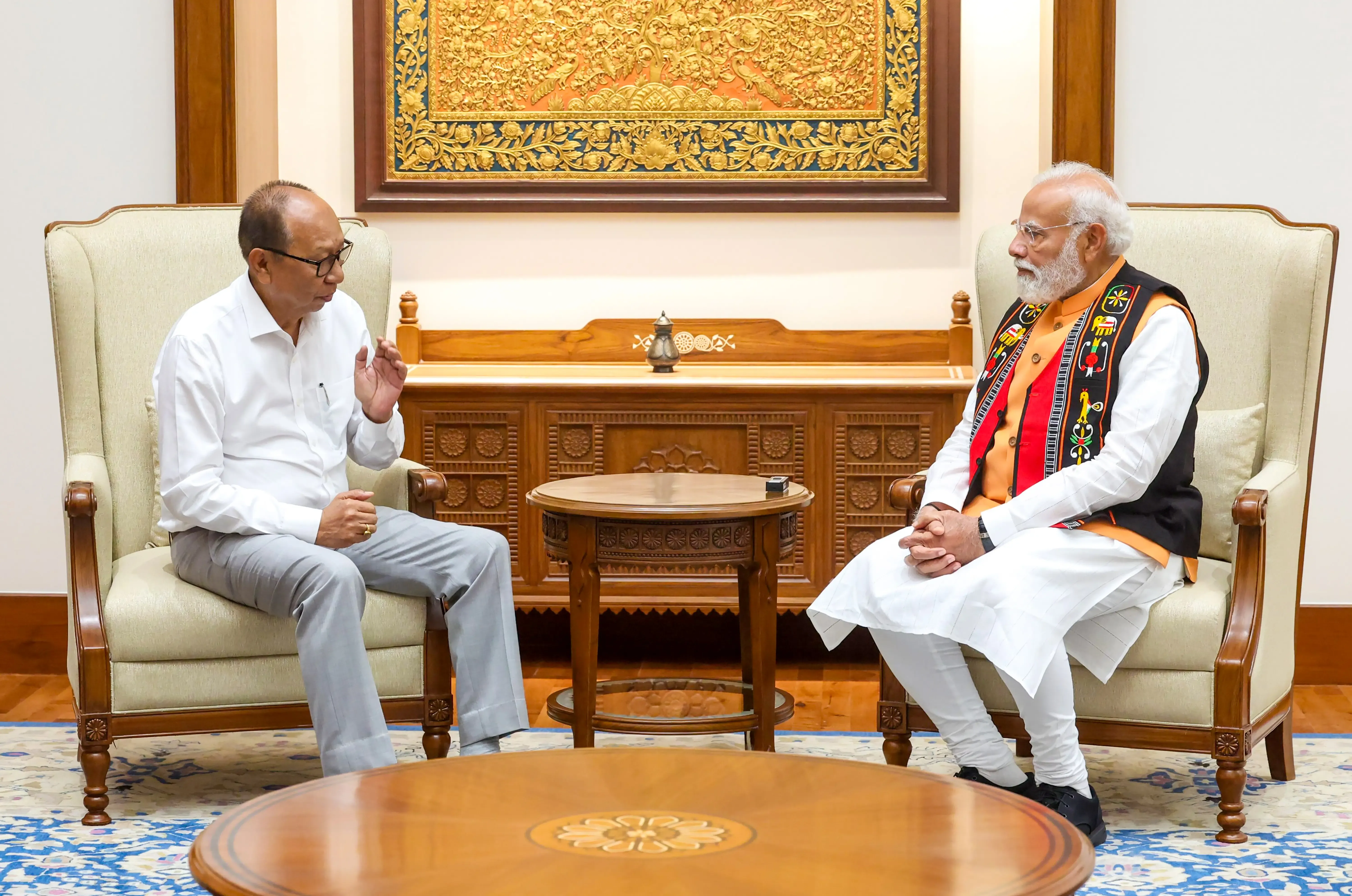 PM Modi Sends Heartfelt Birthday Greetings to Manipur CM Yumnam Khemchand Singh