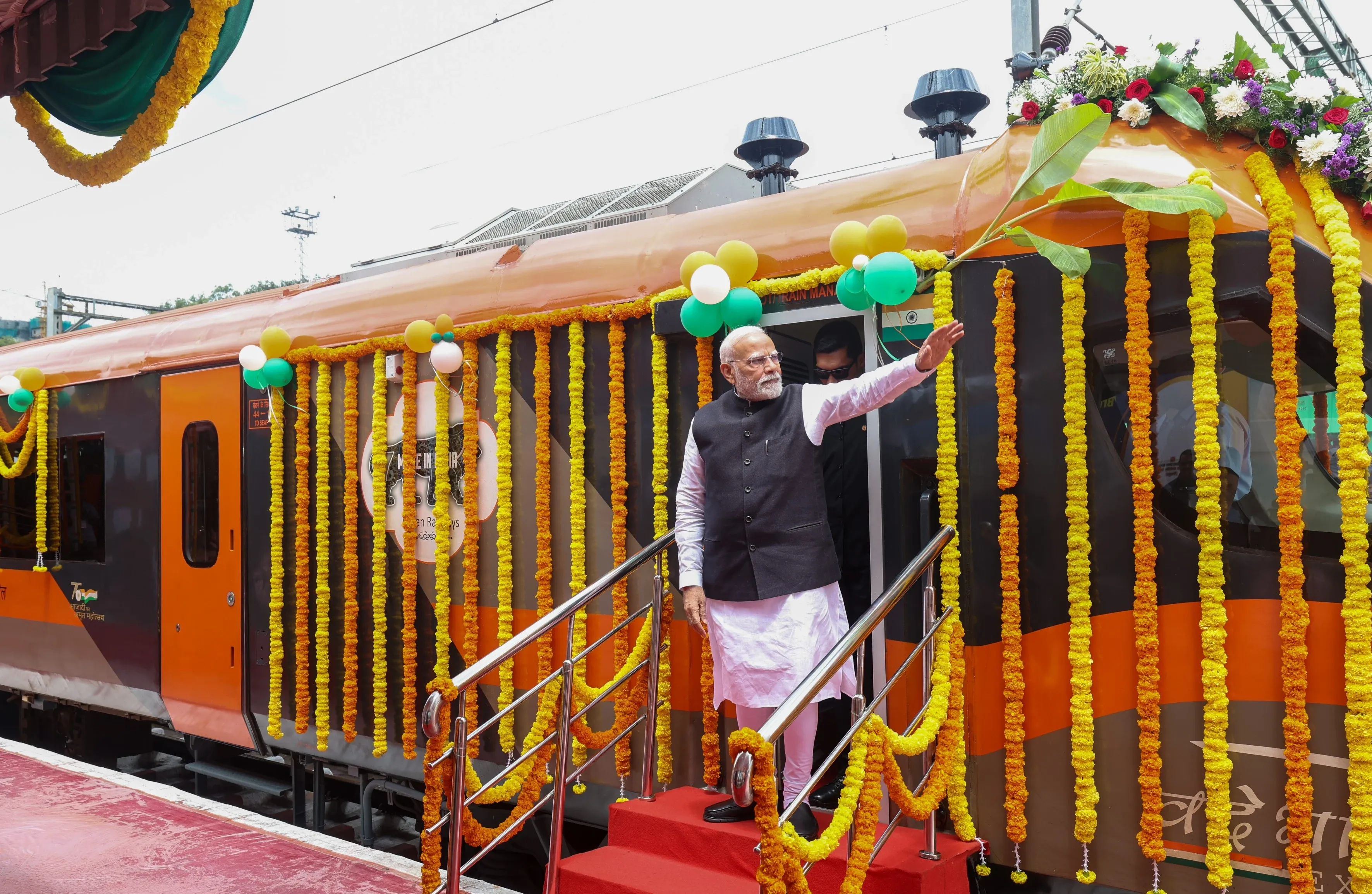 Did PM Modi Just Launch 3 Vande Bharat Trains to Elevate Tourism, Commerce & Connectivity?