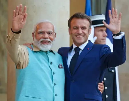 What Will Happen When PM Modi Meets French President Macron in Mumbai?