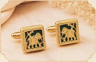 Modi gifts Thewa cufflinks, Kashmiri carpet and Ayurvedic texts to Slovak leaders
