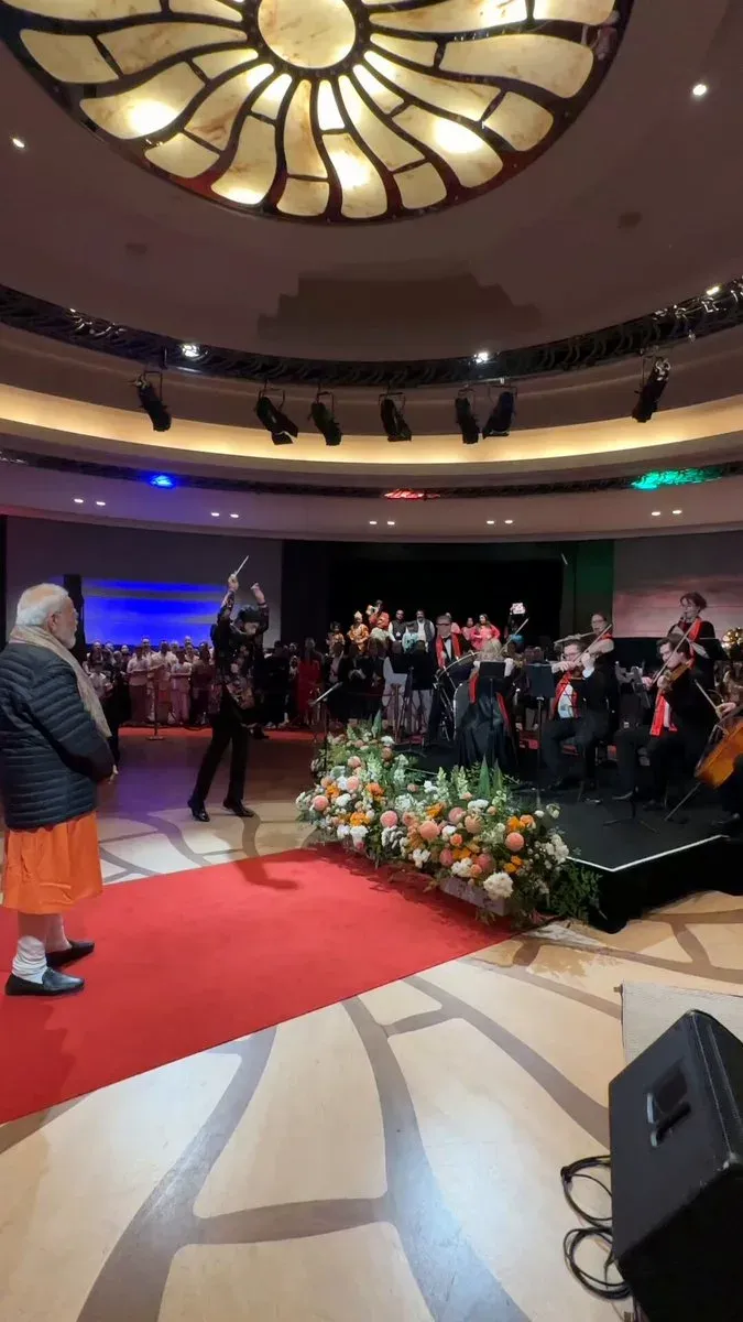PM Modi Hails Australian-India Orchestra's 'Maa Tujhe Salaam' Performance