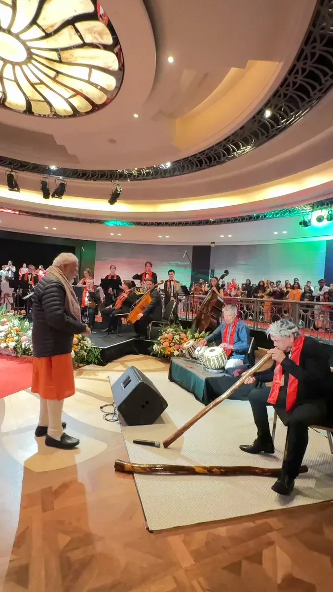 PM Modi Hails Didgeridoo-Tabla Duet as Symbol of India-Australia Ties