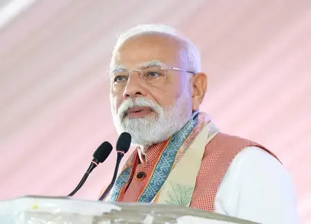 Is PM Modi Celebrating India's 100 GW Solar PV Module Manufacturing Capacity?