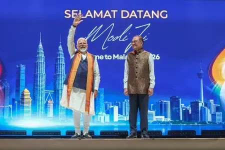 Did PM Modi Celebrate a Record-Breaking Dance Performance in Malaysia?