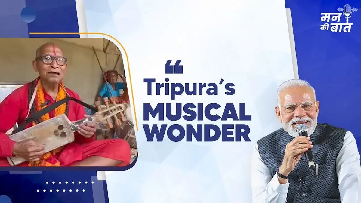 PM Modi Hails Tripura's Surja Kumar Debbarma for Chongpreng Revival