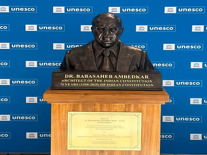 Why Did PM Modi Celebrate the Unveiling of BR Ambedkar's Bust at UNESCO?