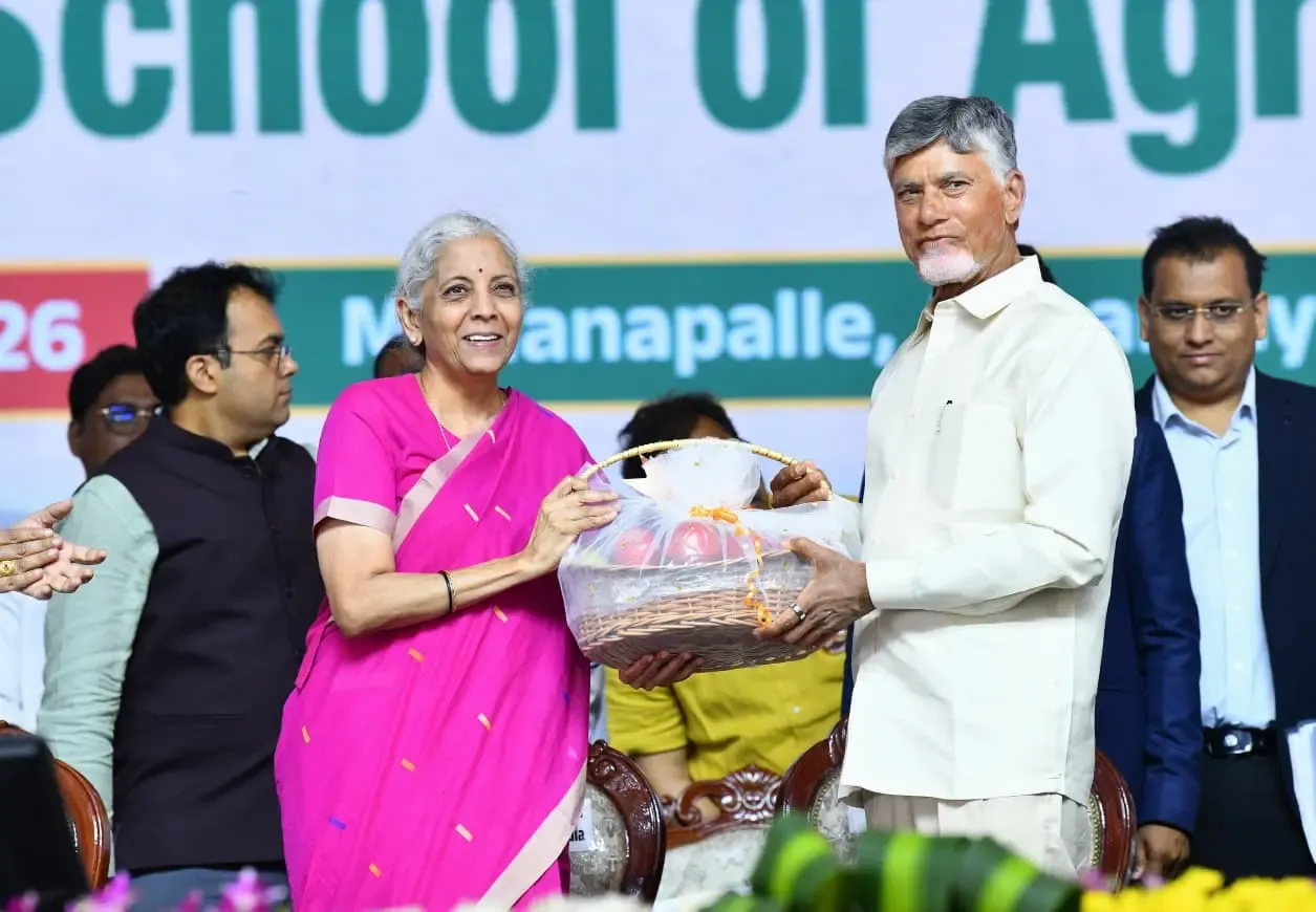 Sitharaman launches Rayalaseema Horticulture Hub, credits Modi's farm schemes