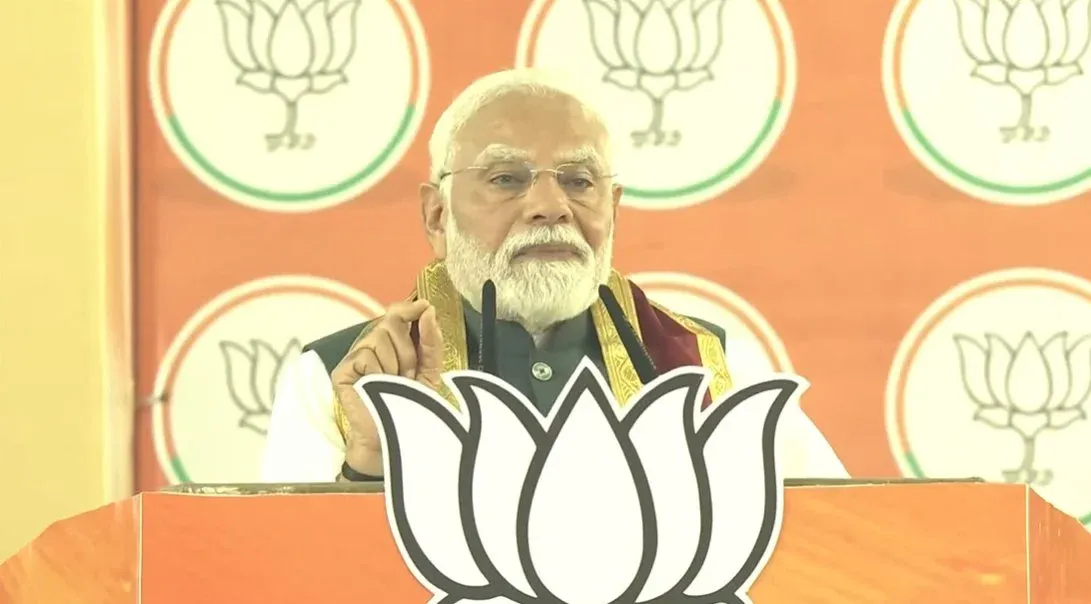 What are the five crises PM Modi cites in Bengal under Trinamool Congress?