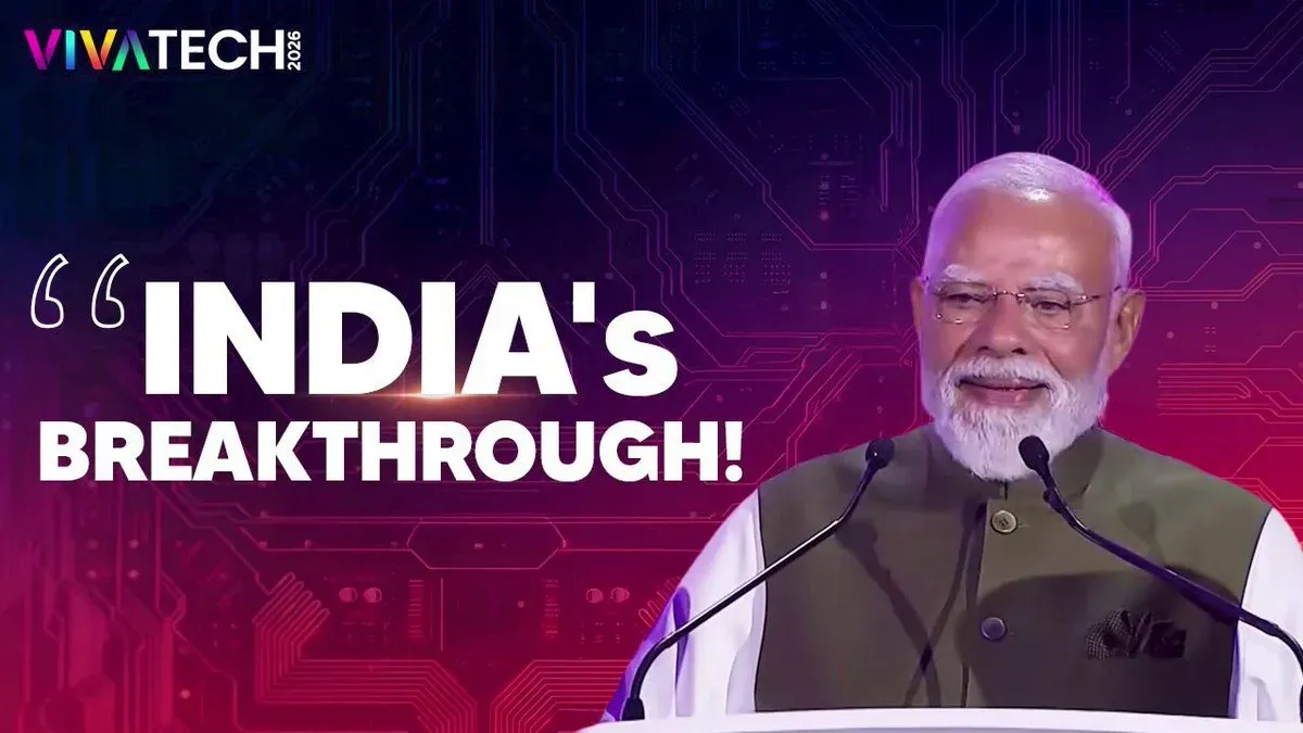 PM Modi Highlights India's Space and Nuclear Strides at VivaTech