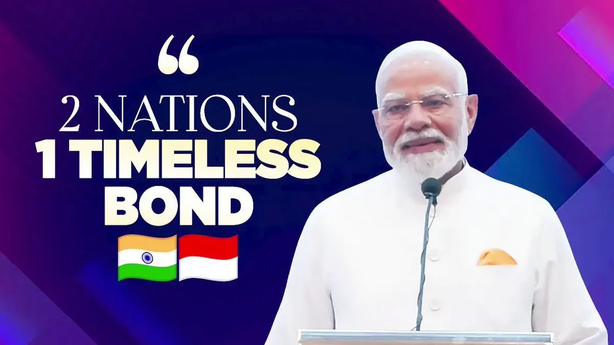 PM Modi Highlights Sea as Bridge Between India and Indonesia