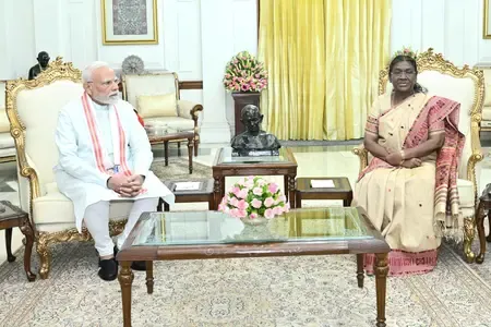 What Happened When PM Modi and HM Shah Met President Murmu?