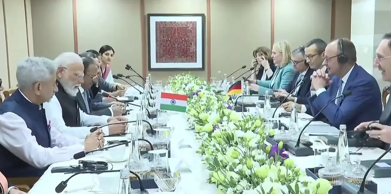 What Did PM Modi Discuss with German Chancellor Merz in Gandhinagar?