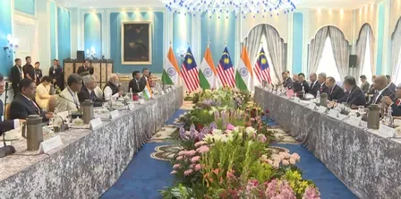 What were the outcomes of PM Modi's talks with Malaysian counterpart Ibrahim?
