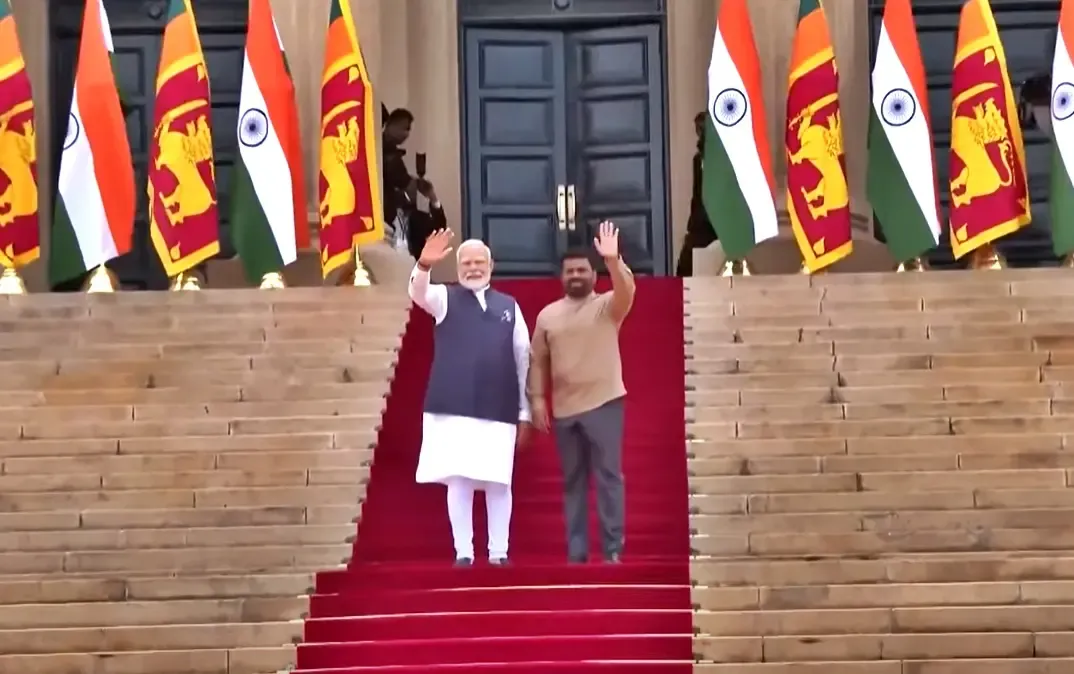 PM Modi Engages in Dialogue with Lankan President Dissanayake in Colombo; Defence Pact on the Agenda