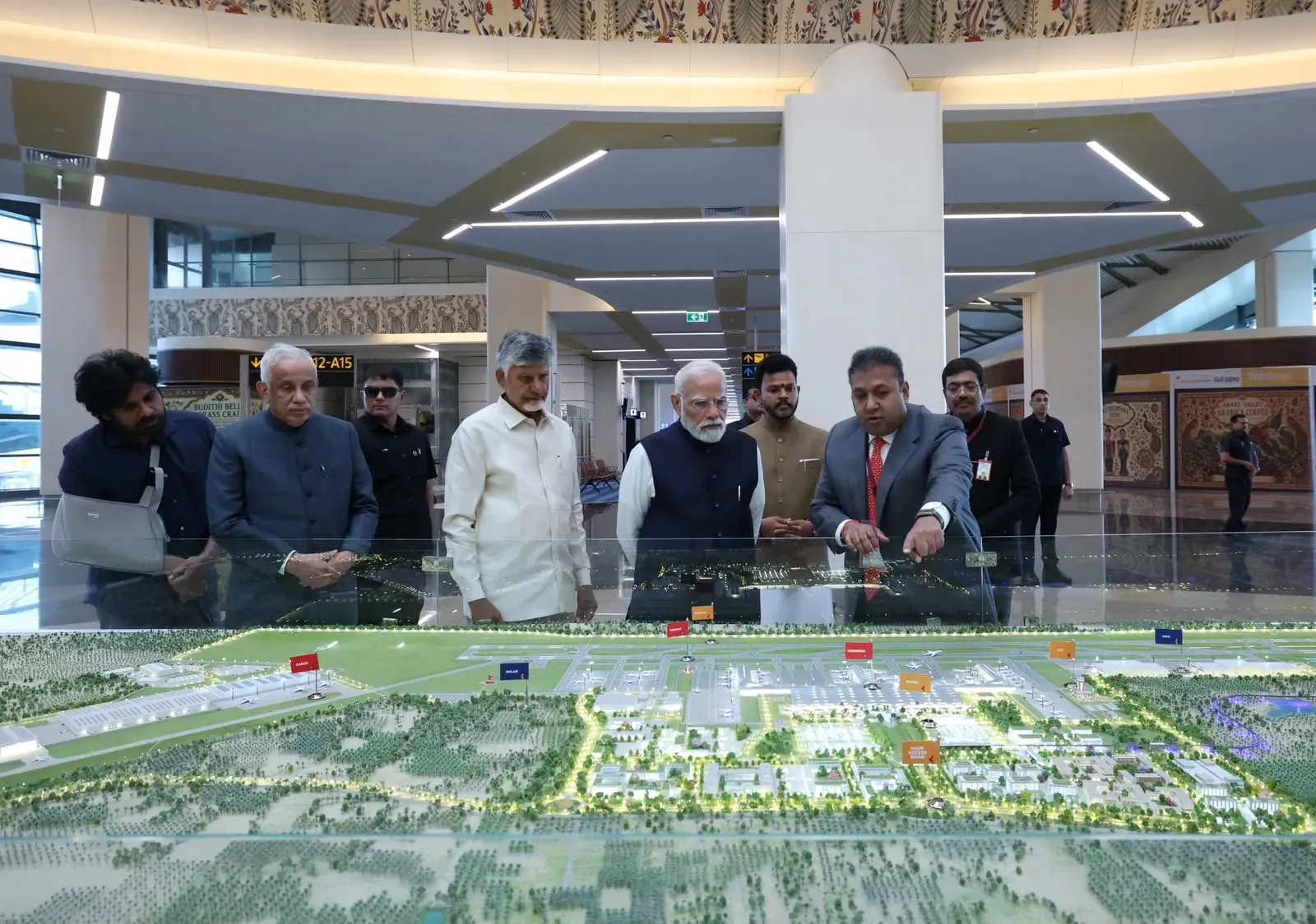 PM Modi Inaugurates Alluri Sitarama Raju International Airport at Bhogapuram