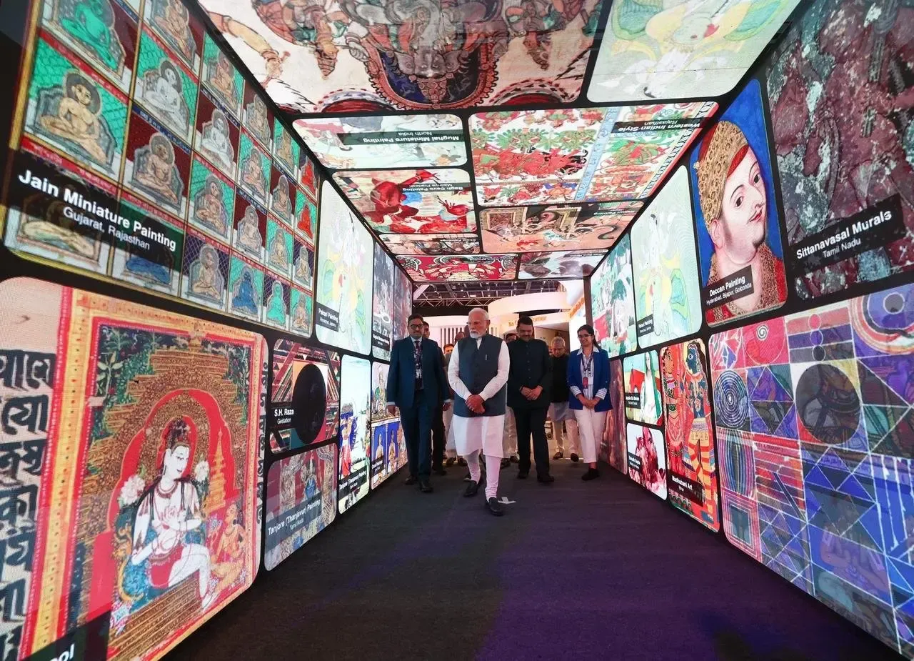 Did PM Modi Unveil the Bharat Pavilion at WAVES Summit?