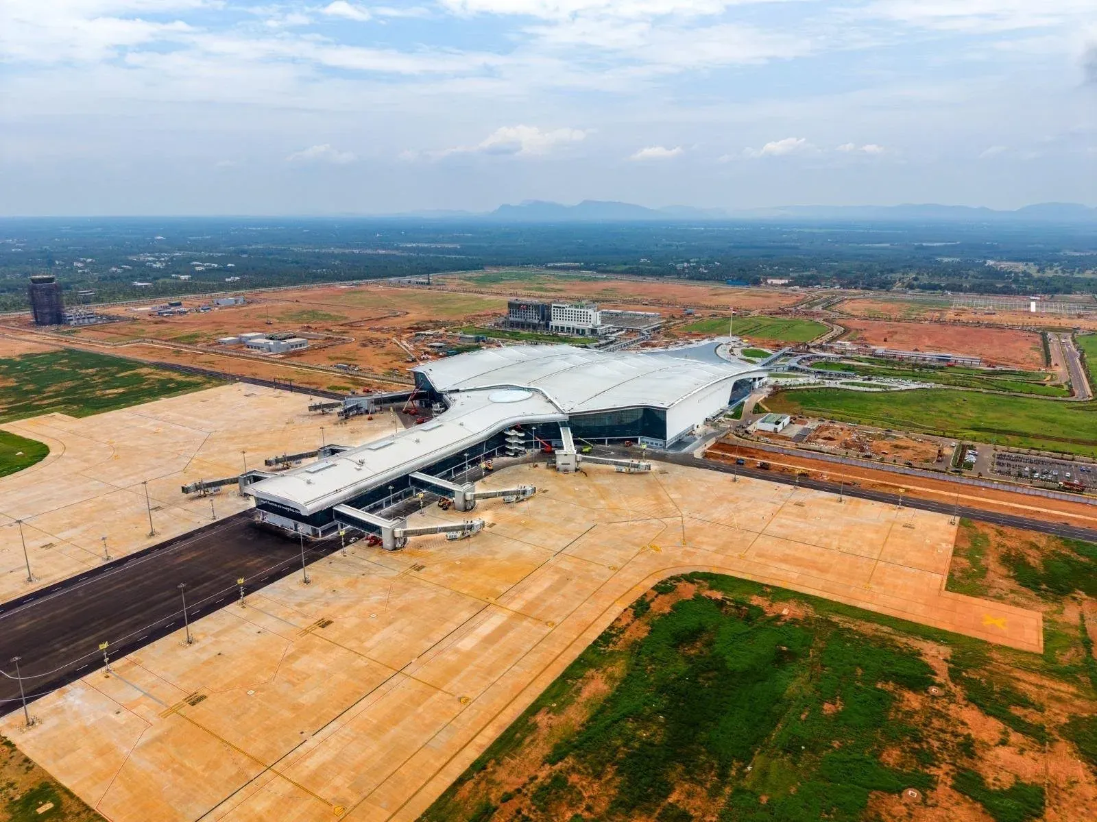 PM Modi inaugurates Bhogapuram airport in Andhra Pradesh