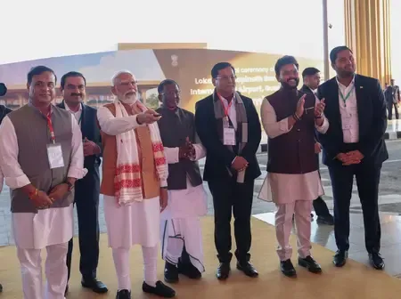 Did PM Modi Inaugurate a New Terminal at Guwahati Airport, Setting a Benchmark for Northeast Connectivity?