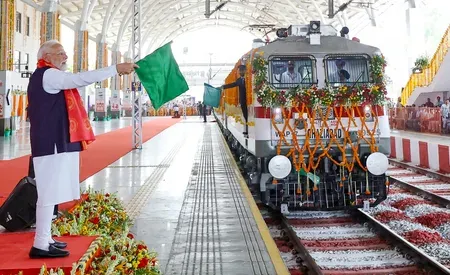 PM Modi inaugurates 7 redeveloped railway stations in Odisha under ABSS