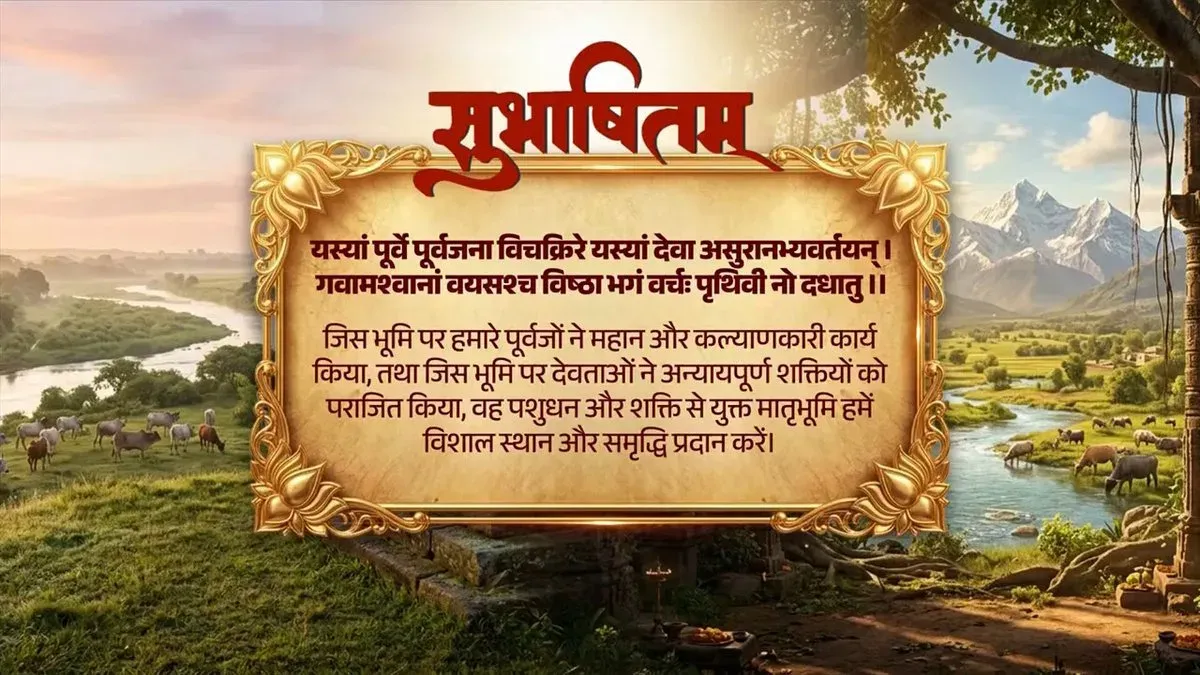 PM Modi Invokes India's Civilisational Heritage in Sanskrit Post