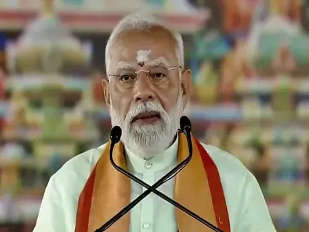 PM Modi Champions 'Vetri Vel' in Madurai, Critiques DMK at NDA Rally Post-Temple Visit