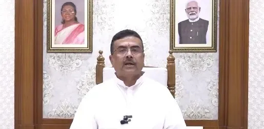 मोदी के 25 साल के सेवाकाल पर 'आशीर्वाद का दीया': सुवेंदु अधिकारी की पश्चिम बंगाल वासियों से अपील