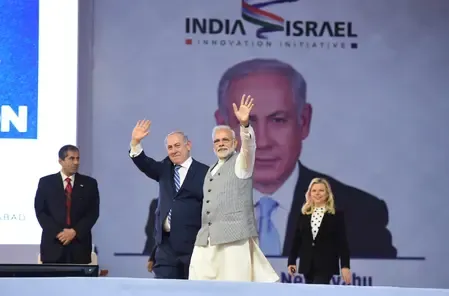पीएम मोदी के इजरायल दौरे पर 'द यरूशलम पोस्ट' ने फ्रंट पेज पर लिखा, 'दो प्राचीन राष्ट्रों ने एक नया अध्याय शुरू किया'