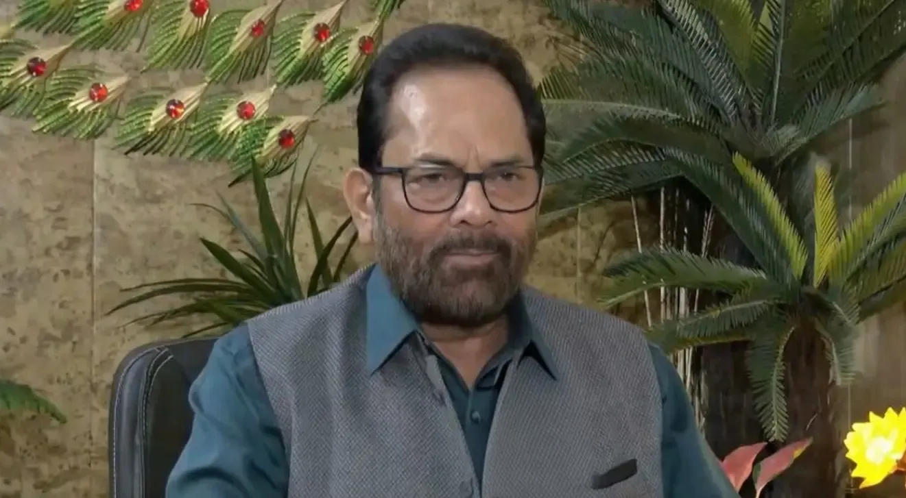 मुख्तार अब्बास नकवी ने पीएम मोदी के इजरायल दौरे पर विपक्ष की प्रतिक्रियाओं की आलोचना की