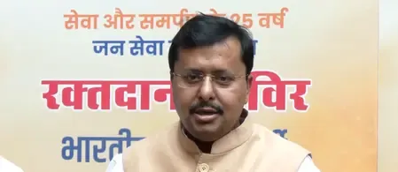 PM मोदी के जन्मदिन पर BJP अध्यक्ष नितिन नवीन ने किया रक्तदान, 'सेवा संकल्प अभियान' का शुभारंभ