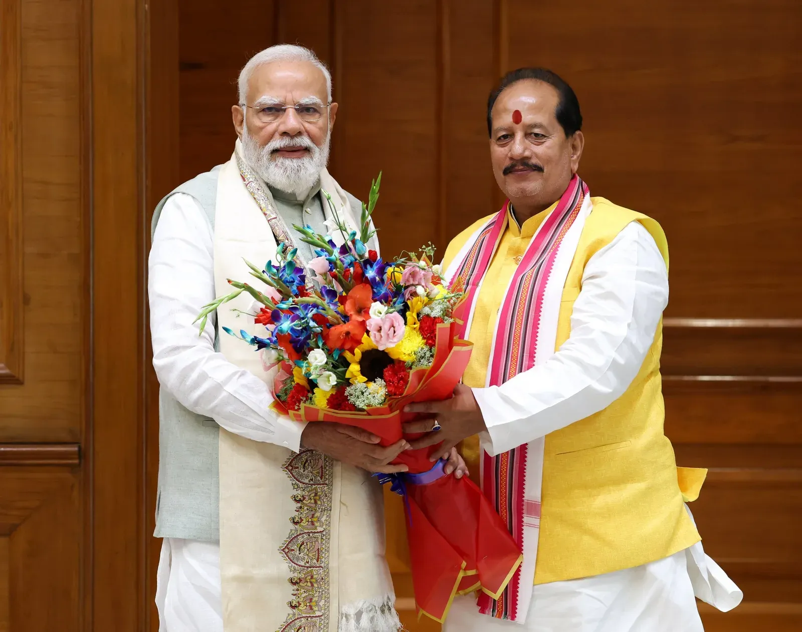 बिहार कृषि मंत्री विजय सिन्हा की PM मोदी से मुलाकात, युवा-महिला उद्यमियों की भागीदारी पर हुई चर्चा