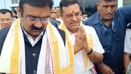 क्या भाजपा सांसद संबित पात्रा मणिपुर में पीएम मोदी की यात्रा से पहले पहुंचे?