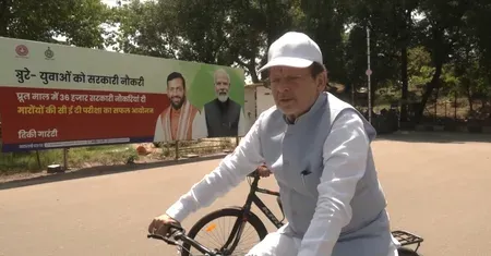 पीएम मोदी की ईंधन बचत अपील पर BJP-NDA नेताओं ने अपनाए ई-वाहन, साइकिल और मेट्रो