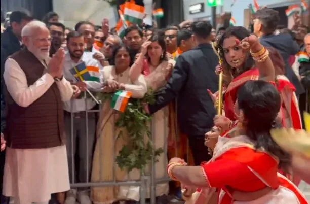 PM Modi in Sweden: Bengali culture, Bharatanatyam light up Gothenburg welcome