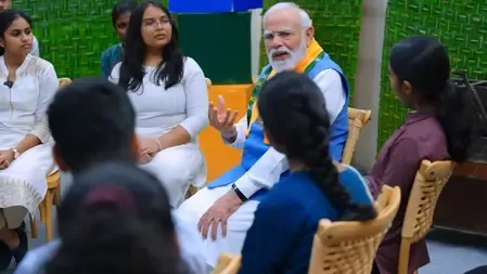 What Did PM Modi Say About Students' Dream of Viksit Bharat?