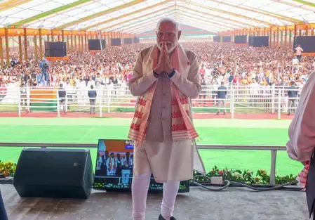 Prime Minister Modi to Lead Key Rallies in Assam on April 1
