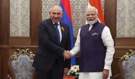 Modi meets Armenia's Pashinyan at SCO Summit in Bishkek, eyes defence and pharma ties
