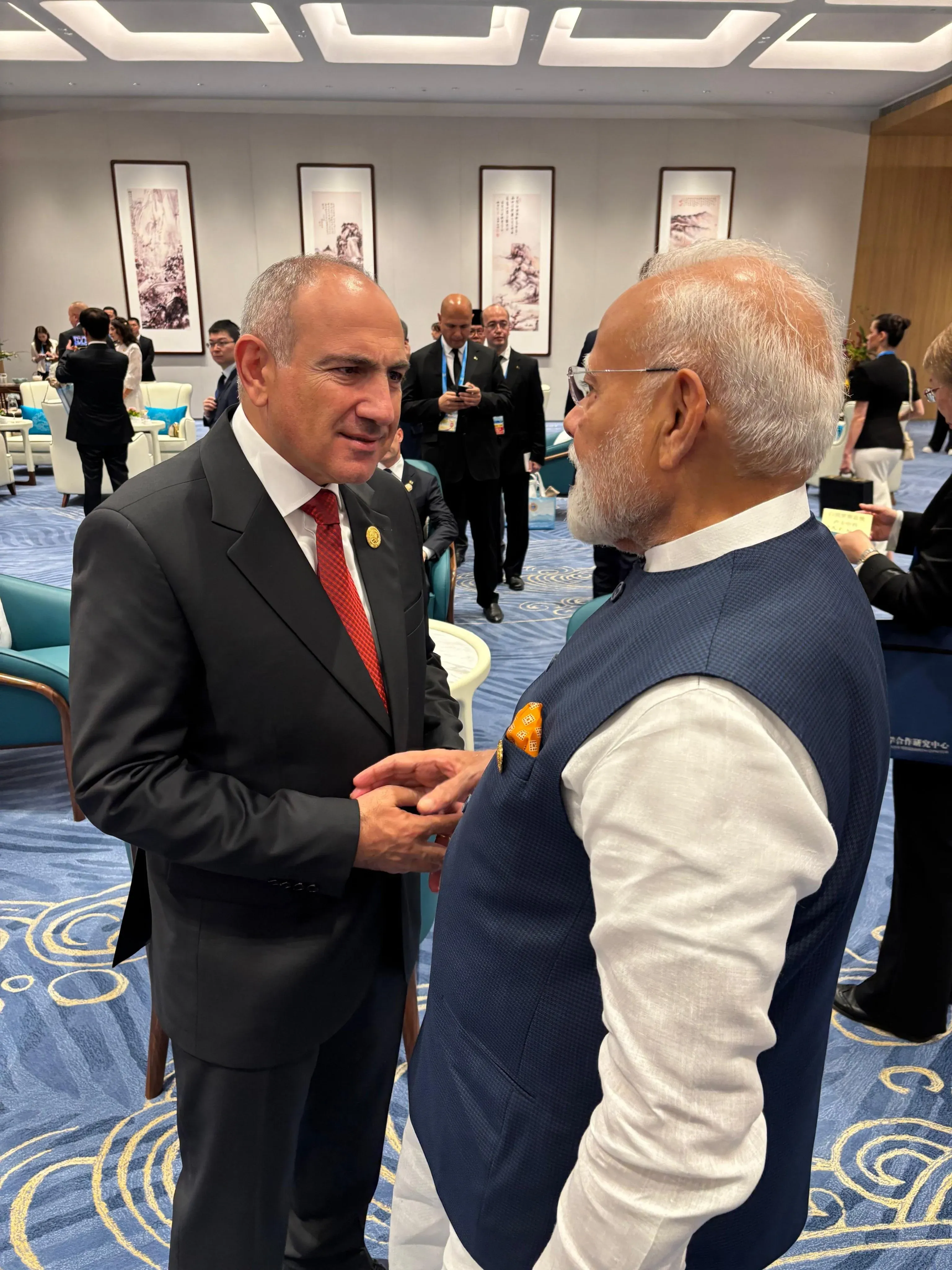 Did PM Modi Connect with Armenian PM During SCO Summit?