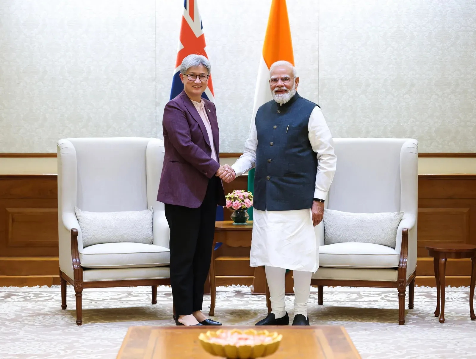 PM Modi meets Australia FM Penny Wong on strategic ties