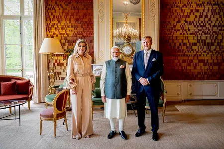PM Modi meets Dutch royals in The Hague, signs Strategic Partnership to deepen India-Netherlands ties
