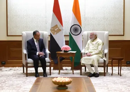 PM Modi meets Egyptian FM, hails President Sisi's 'crucial role' in Gaza Peace agreement