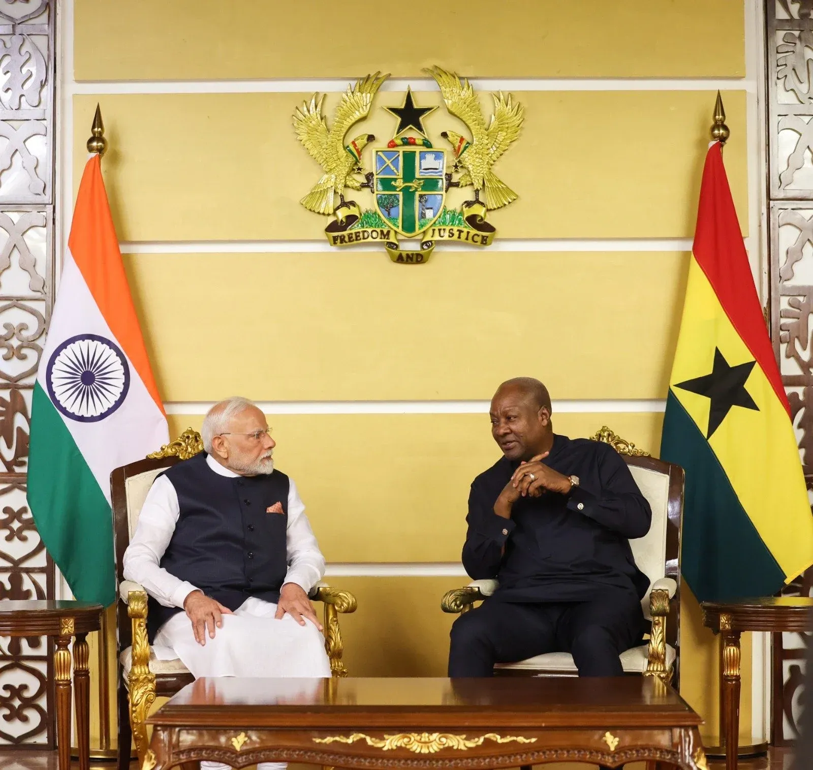 How is PM Modi Strengthening Ties with Ghana's President Mahama?